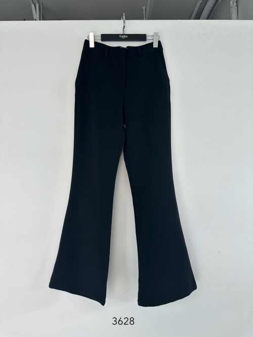 Pantalon bootcut uni