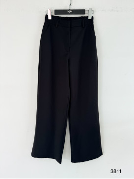 Pantalon large uni