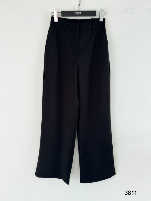 Pantalon large uni