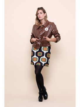Blouson vinyl esprit...