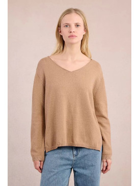Pull fil lurex col V