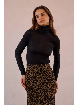 Sous-pull fin col roulé