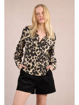 Chemise imprimé tachiste