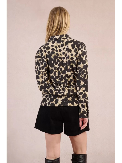 Chemise imprimé tachiste