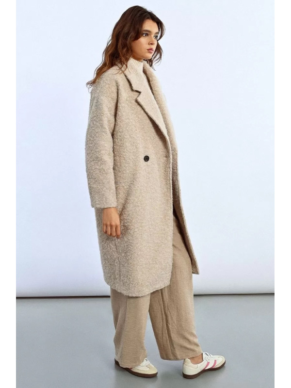 Manteau long doublé