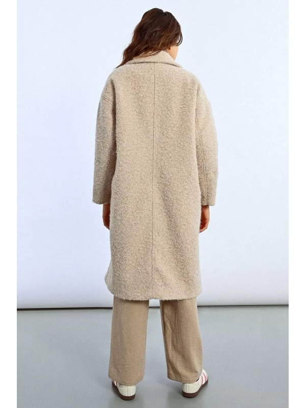 Manteau long doublé