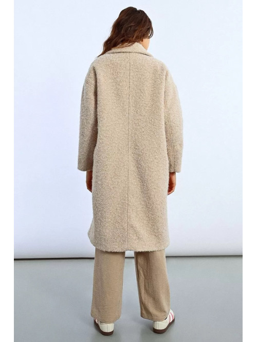 Manteau long doublé