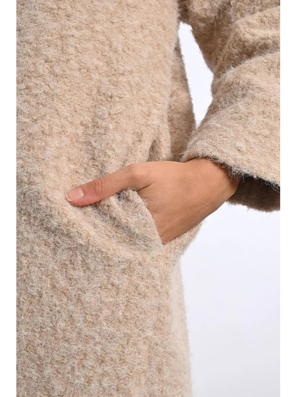 Manteau long doublé