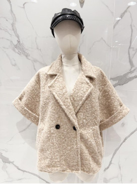 Veste courte façon laine...