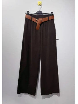 Pantalon large en velours...