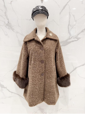 Manteau 3/4 doublé bas de...