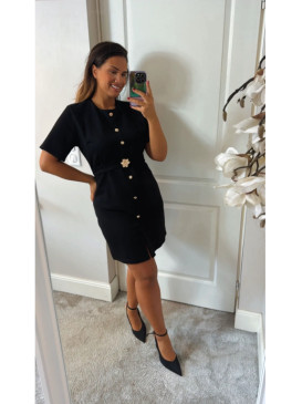 Robe courte manches courtes...