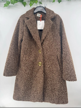 Manteau 3/4 doublé - Marron