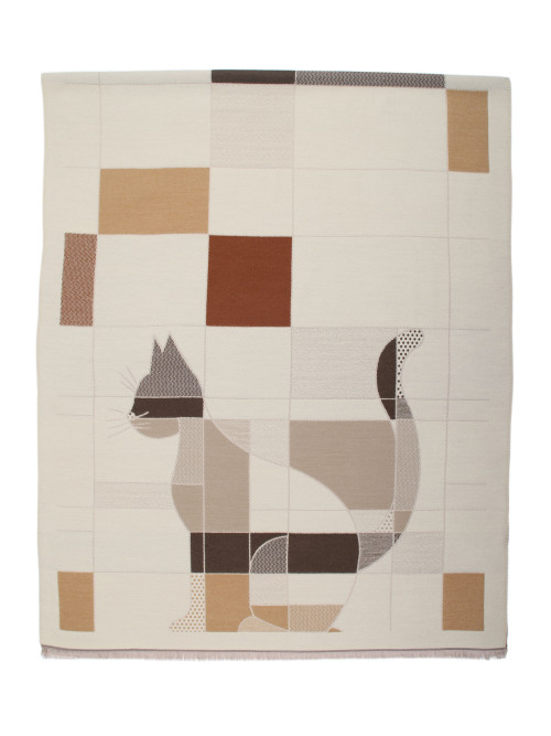 Écharpe motifs géométriques