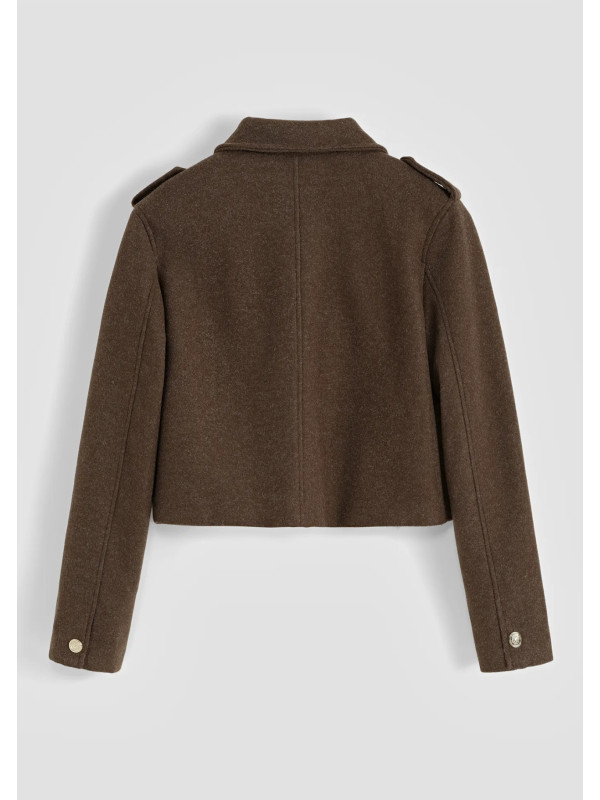 Veste cropped style officier