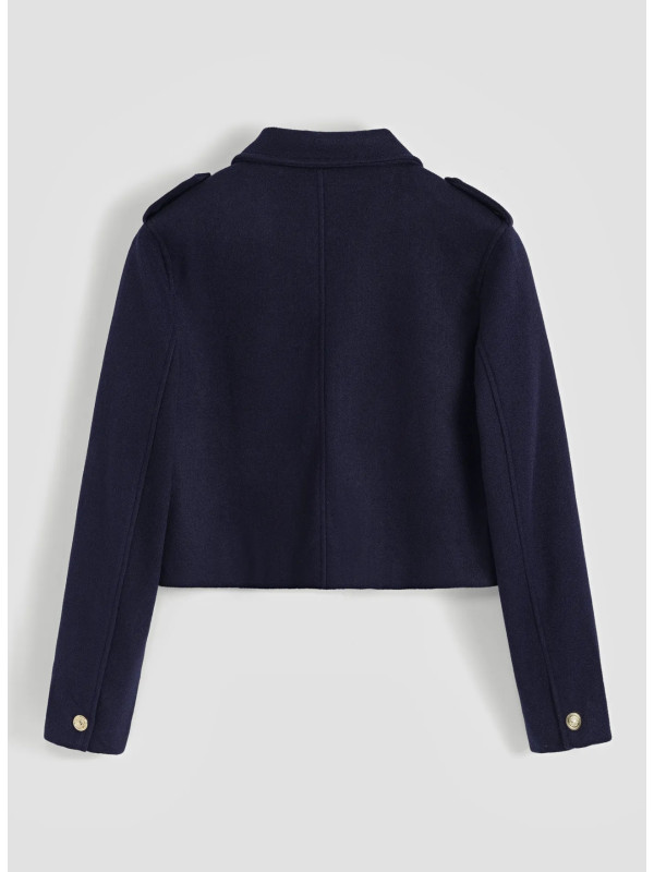 Veste cropped style officier