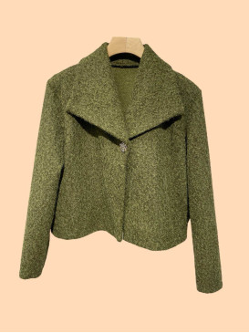 Veste courte façon laine...