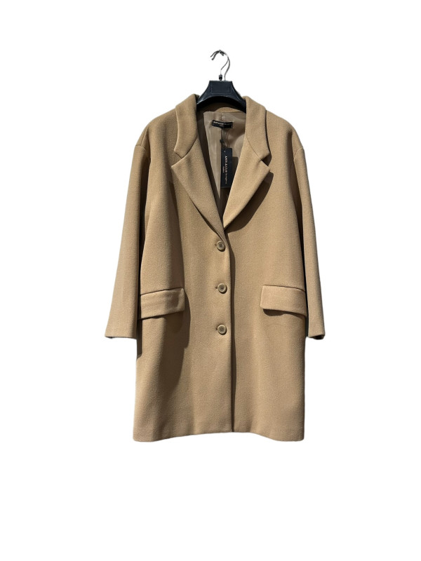 Manteau tendance oversized épaules larges