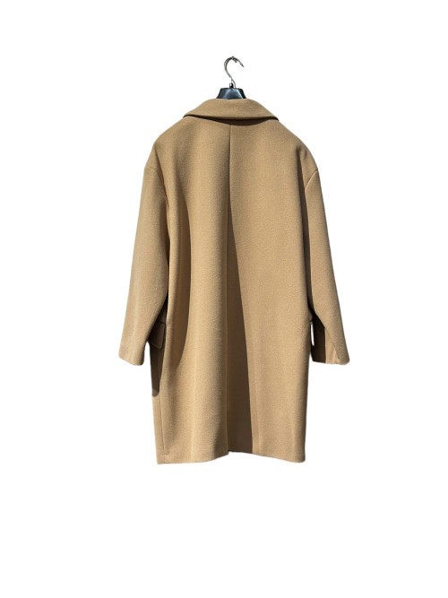 Manteau tendance oversized épaules larges
