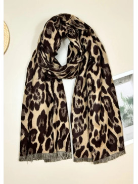 Écharpe douce imprimé...