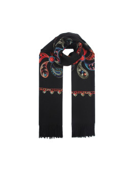 Écharpe broderies cachemire...