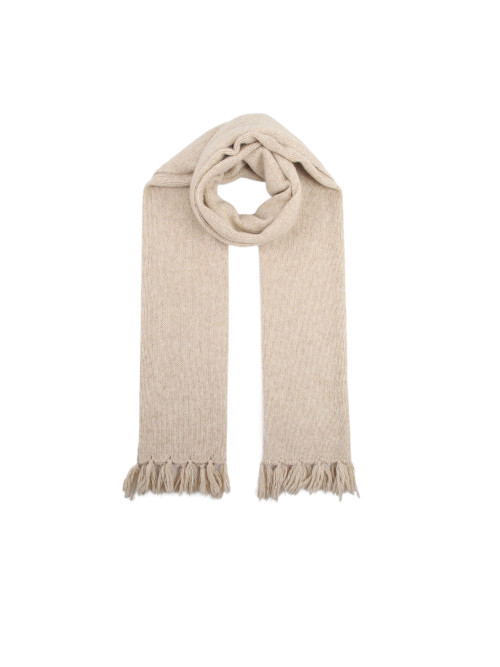 Écharpe maille chinée