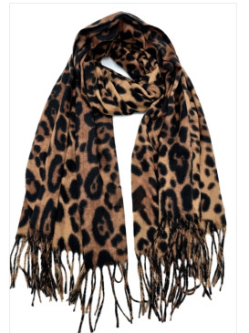 Écharpe dégradé léopard...