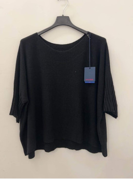 Pull court large sans laine...
