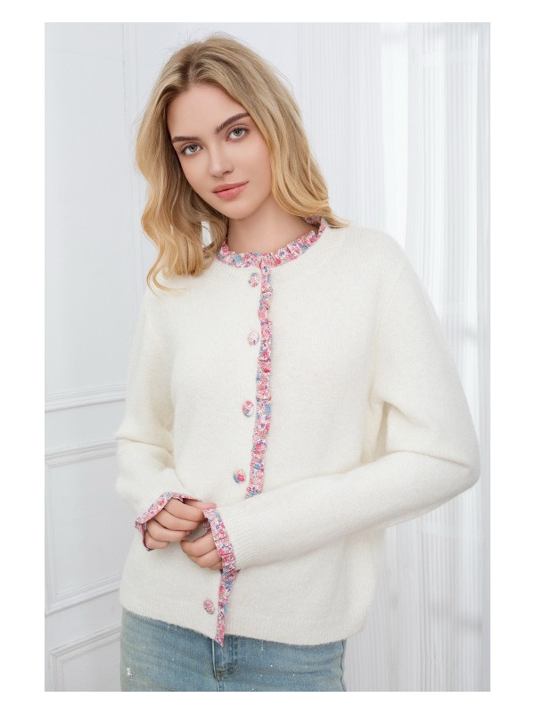 Gilet bords imprimés Liberty