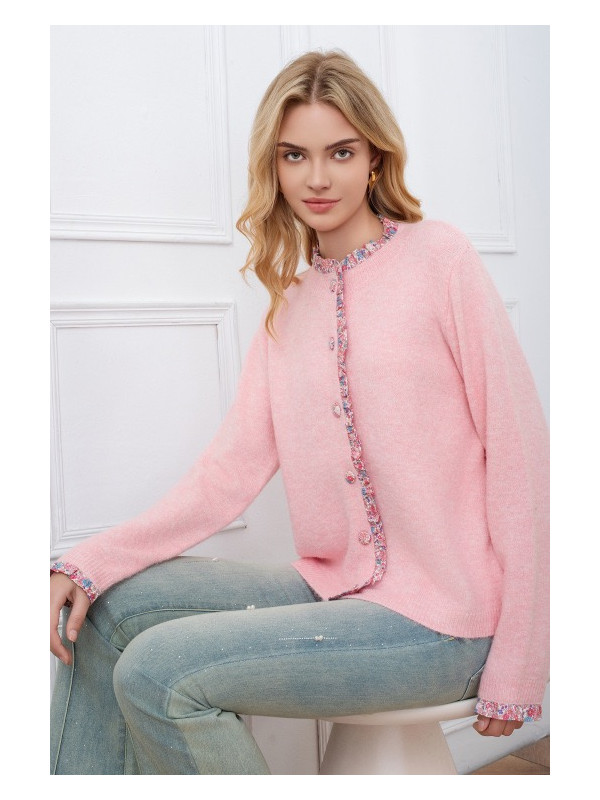 Gilet bords imprimés Liberty