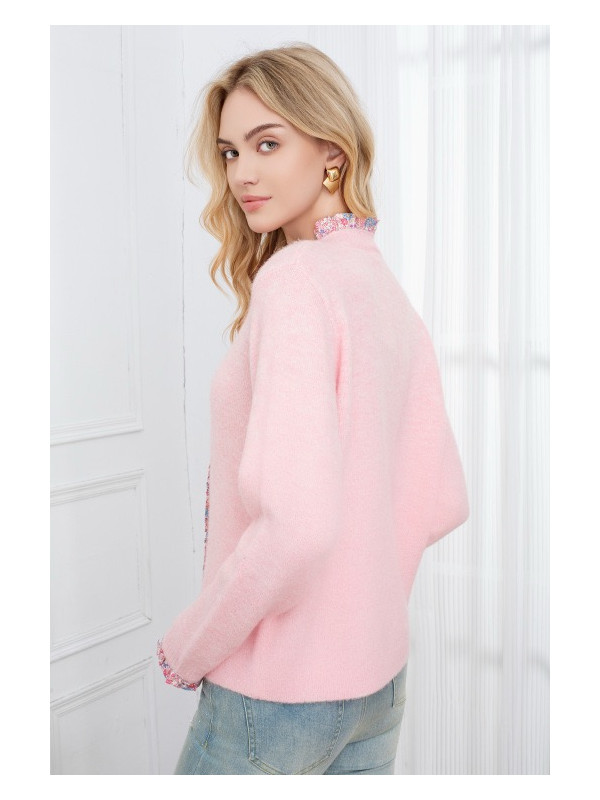 Gilet bords imprimés Liberty