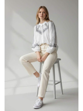 Chemise rétro bohème...