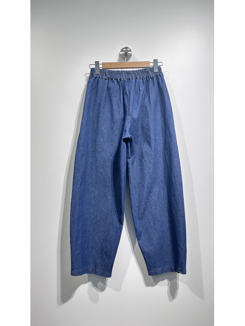 Pantalon large en denim léger