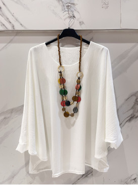 Top oversized col rond...