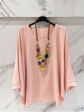 Top oversized col rond...