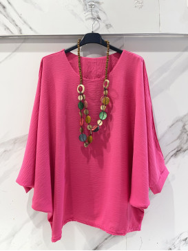 Top oversized col rond...