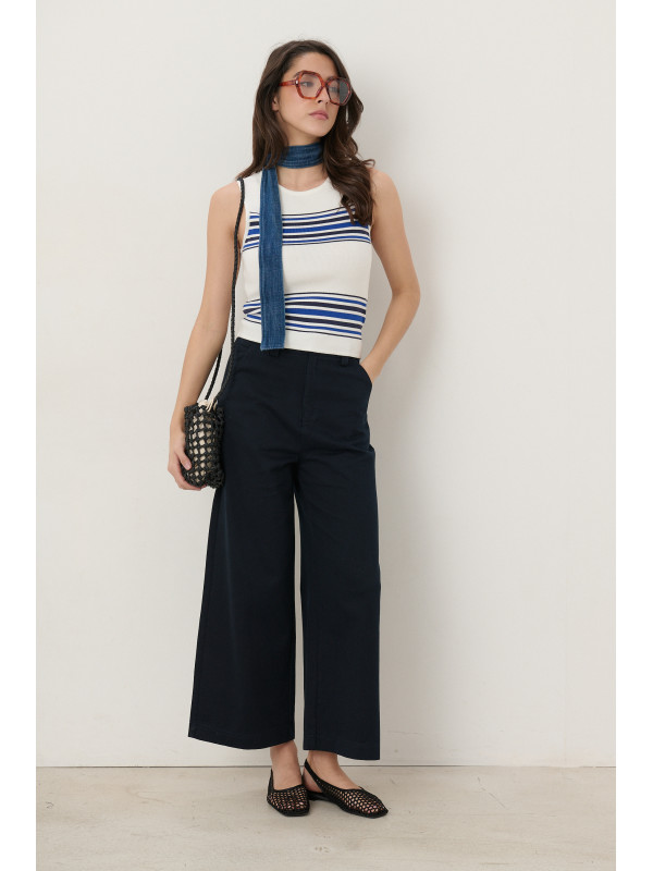 Pantalon 7/8ème large