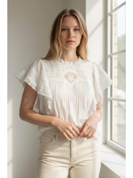 Blouse esprit victorien...