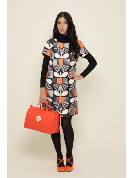 Robe rétro 70's motifs...