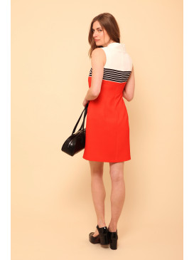 Robe 70's courte sans...