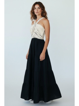 Robe longue fluide...