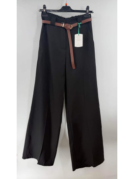 Pantalon plis marqué aux...