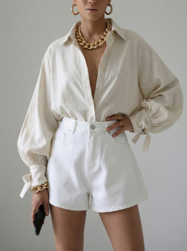 Chemise manches longues...