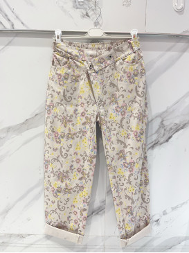 Pantalon stretch imprimé...