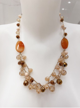 Collier fantaisie fils...