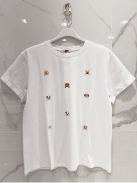 T-shirt col rond manches...