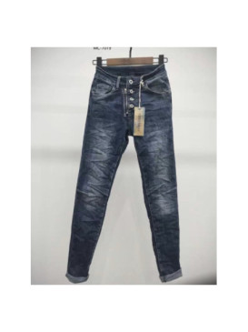 Jeans zip et boutons Melly &Co