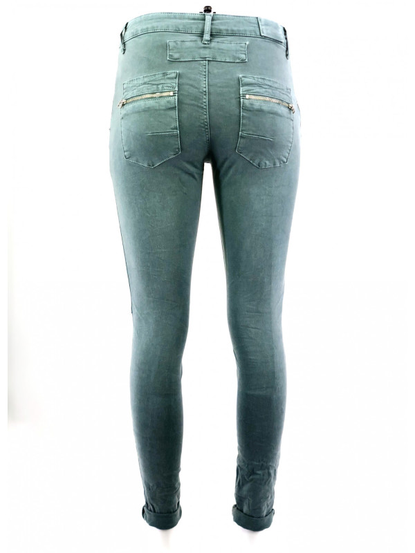 Jean zip et boutons Melly & Co