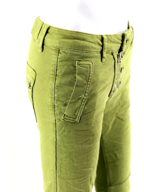 Jean zip et boutons Melly & Co Jean zip et boutons Melly & Co