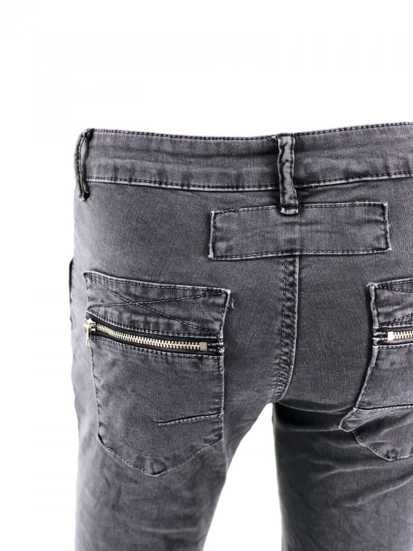 Jean zip et boutons Melly & Co
